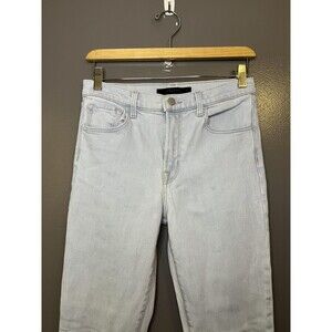 J Brand Ruby Surf Destruct Jeans Womens 27 Light Wash High Rise Skinny Denim